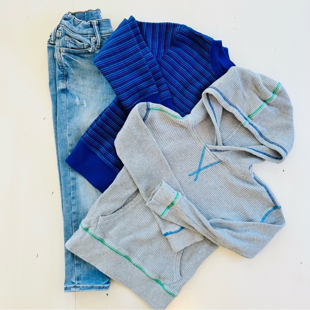 Boys shirt and jeans bundle size 5